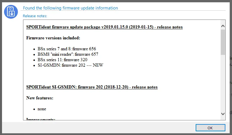 Firmware package