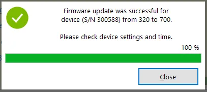 Firmware update